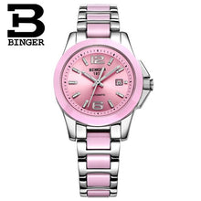 Load image into Gallery viewer, BINGER Mechanical Ceramic Women&#39;s WatcheS