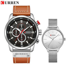 Load image into Gallery viewer, Curren 2PCS Lovers Set Watches