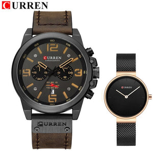 Curren 2PCS Lovers Set Watches