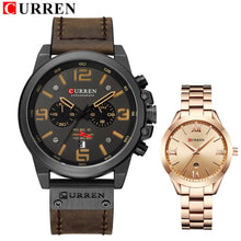 Load image into Gallery viewer, Curren 2PCS Lovers Set Watches