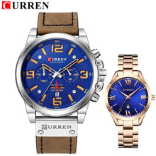 Load image into Gallery viewer, Curren 2PCS Lovers Set Watches