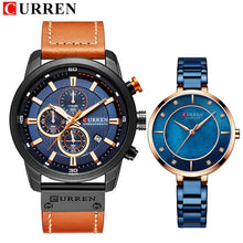 Load image into Gallery viewer, Curren 2PCS Lovers Set Watches