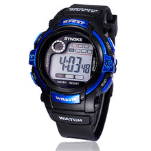 Load image into Gallery viewer, Multifunction Student Boy Digital LED Sport Quartz-Watc